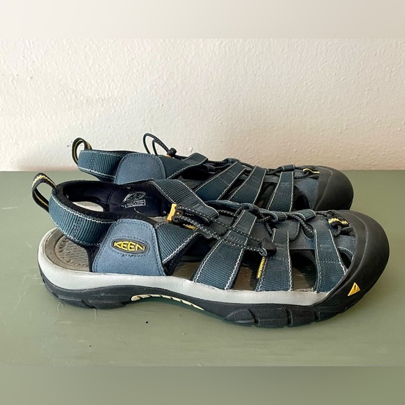 KEEN Men Newport H2 Closed Toe Water Sandals Slate Charcoal Size 14 EUC‎ main image 8